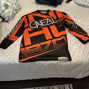 Oneal Element‎ Series Men’s Motorcross Jersey Size Medium. Orange